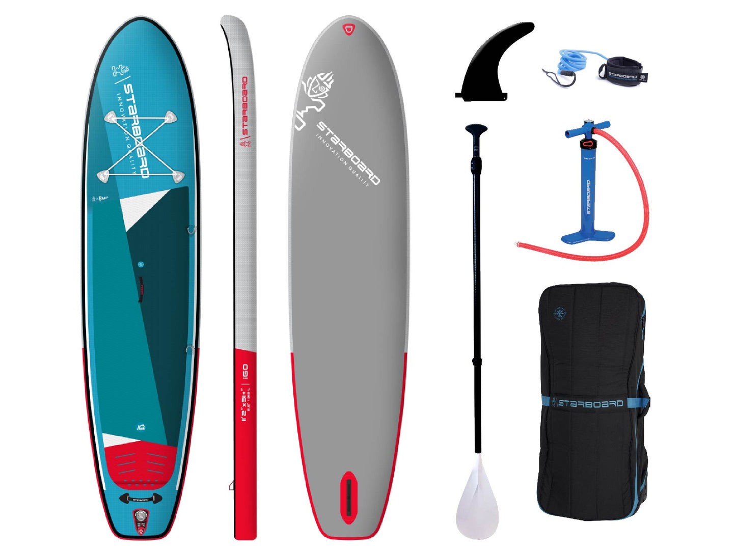 Starboard iGO Inflatable ZEN SC with paddle