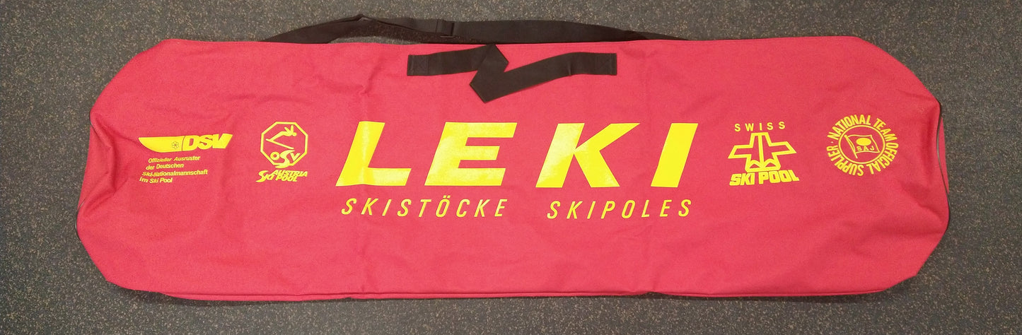 NWOT LEKI National Team - Alpine Ski Bag (lrg/red) 185cm / 73"