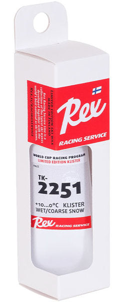 Rex Limited Edition Klister TK 2251 Wet/Coarse Snow (+10..0C)