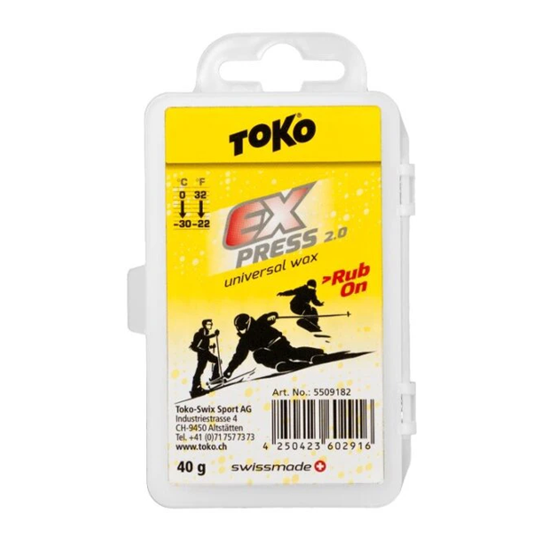 TOKO EX Press 2.0 Universal Wax Rub On (40g)