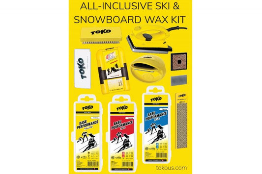 TOKO All Inclusive Ski and Snowboard Wax Kit