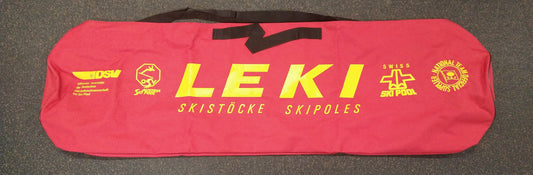 NWOT LEKI National Team - Alpine Ski Bag (lrg/red) 185cm / 73"