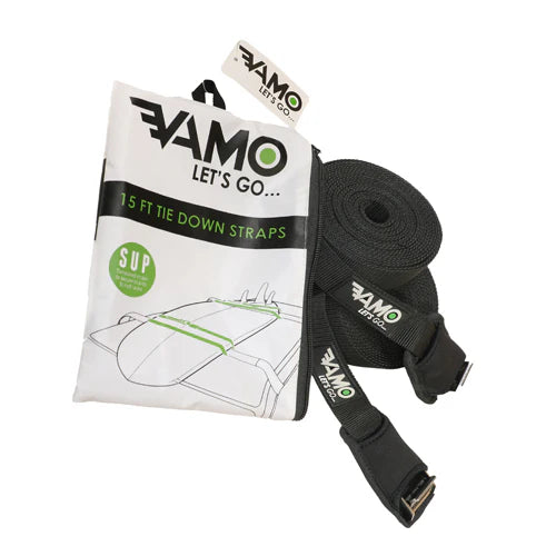 VAMO 15' Premium Tie Down Straps